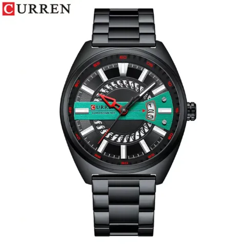 CURREN 8403 · Reloj de hombre 44 mm en brazalete de acero