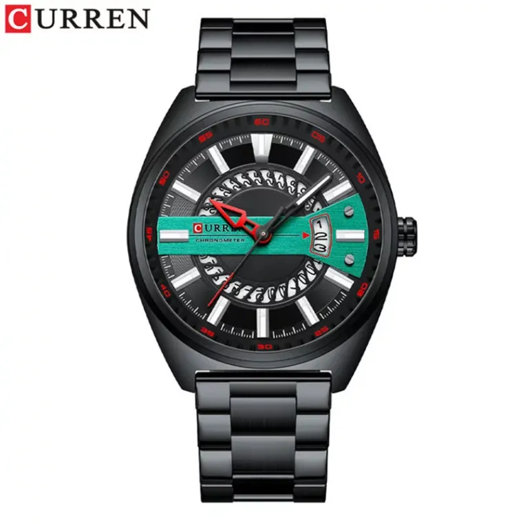 CURREN 8403 · Reloj de hombre 44 mm en brazalete de acero